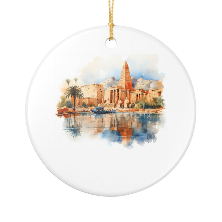 Luxor Egypt Ornament: Unique Luxor Souvenir, Luxor Egypt Xmas Decor, and Authentic Luxor Gift