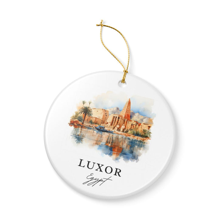 Luxor Egypt Ornament | Christmas Travel Souvenir Gift