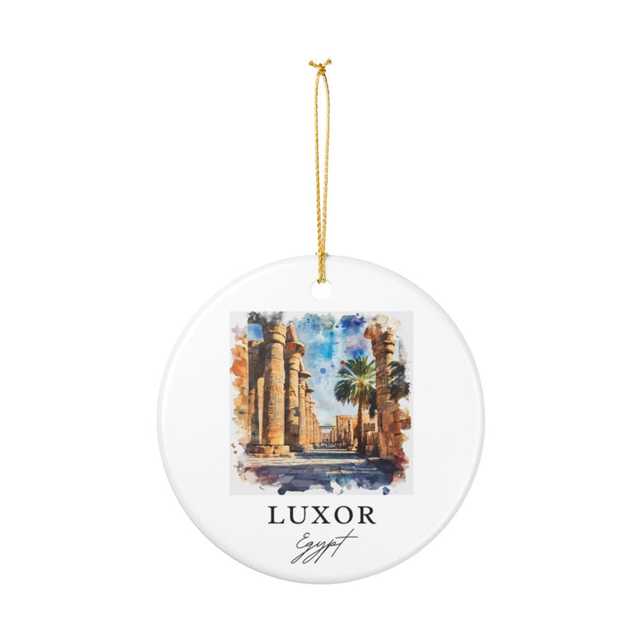 Luxor Egypt Ornament | Christmas Travel Souvenir Gift