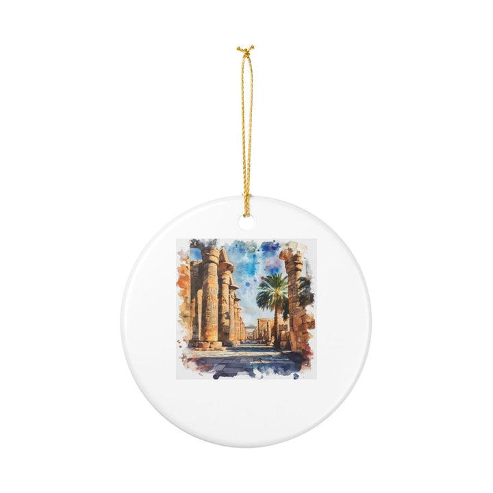 Luxor Egypt Ornament: Unique Luxor Souvenir, Luxor Egypt Xmas Decor, and Authentic Luxor Gift