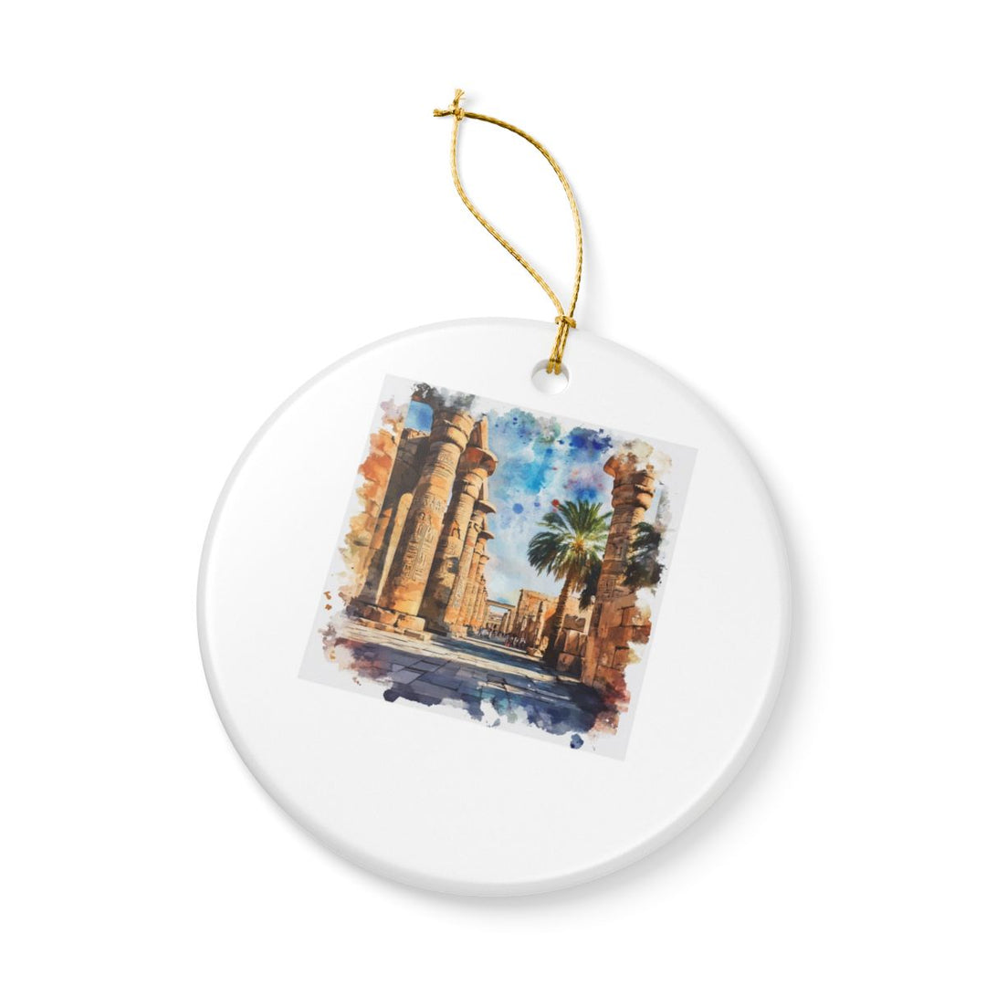 Luxor Egypt Ornament: Unique Luxor Souvenir, Luxor Egypt Xmas Decor, and Authentic Luxor Gift