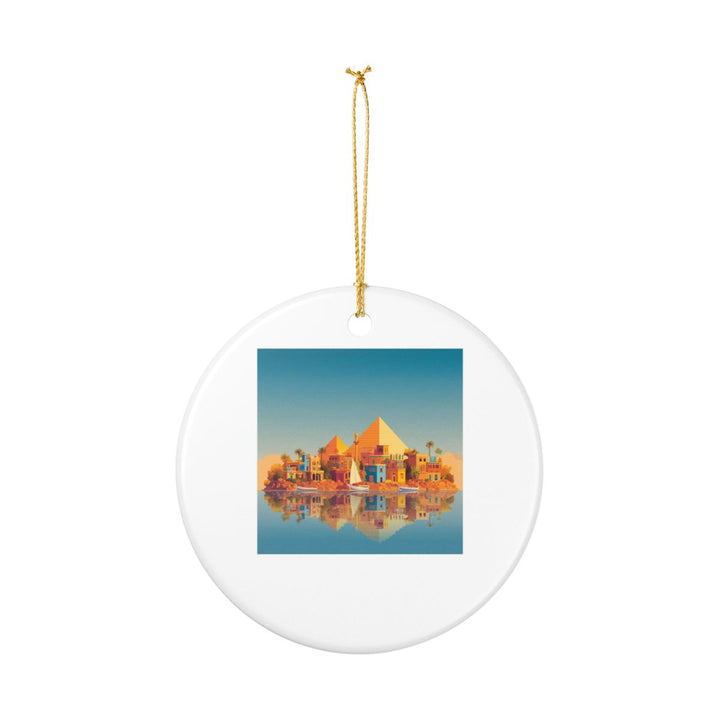 Luxor Egypt Ornament: Unique Luxor Souvenir, Luxor Egypt Xmas Decor, and Authentic Luxor Gift