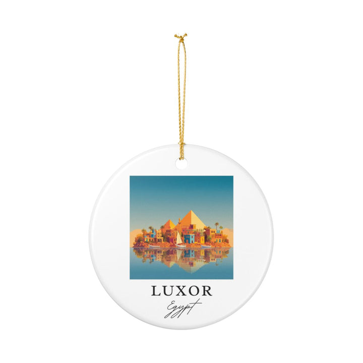 Luxor Egypt Ornament | Christmas Travel Souvenir Gift