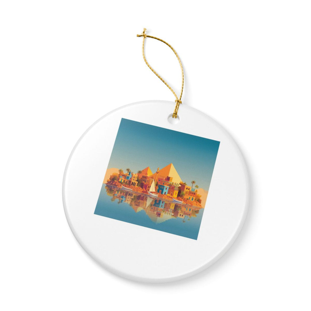 Luxor Egypt Ornament: Unique Luxor Souvenir, Luxor Egypt Xmas Decor, and Authentic Luxor Gift