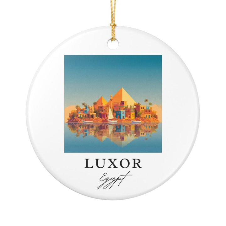 Luxor Egypt Ornament | Christmas Travel Souvenir Gift