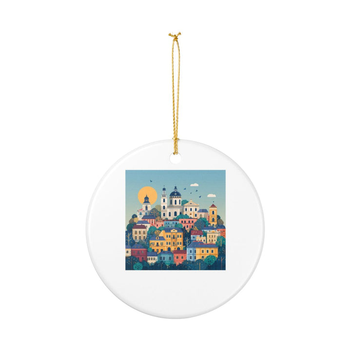 Lviv Ukraine Ornament: Unique Lviv Souvenir, Lviv Ukraine Xmas Decor, and Authentic Lviv Gift