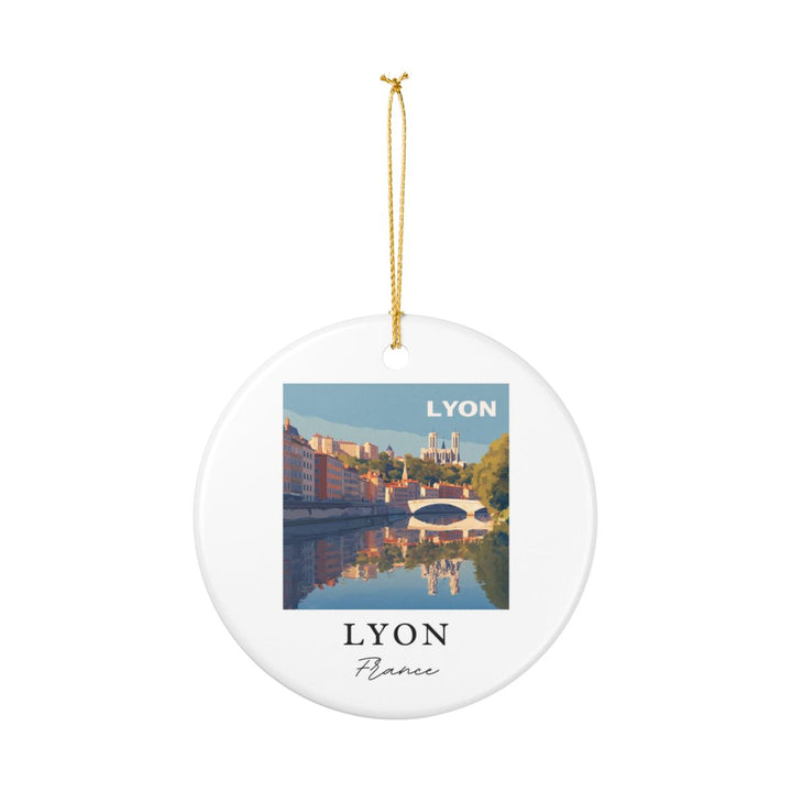 Lyon France Ornament | Christmas Travel Souvenir Gift