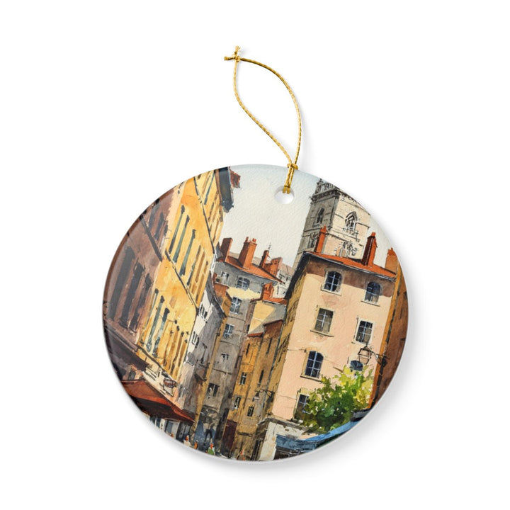 Lyon France Ornament: Unique Lyon Souvenir, Lyon France Xmas Decor, and Authentic Lyon Gift