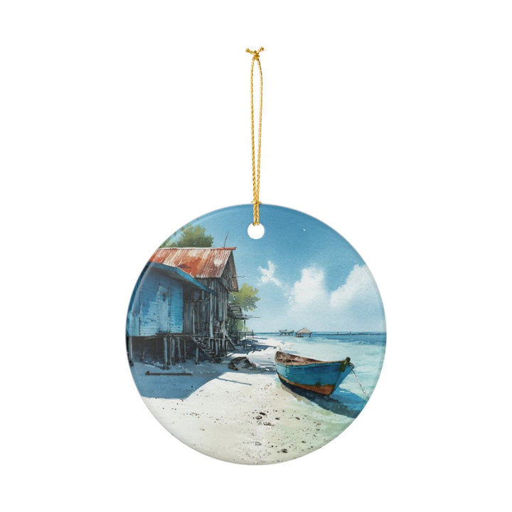 Maafushi Maldives Ornament: Unique Maafushi Maldives Souvenir, Maafushi Maldives Xmas Decor, and Authentic Maafushi Maldives Gift
