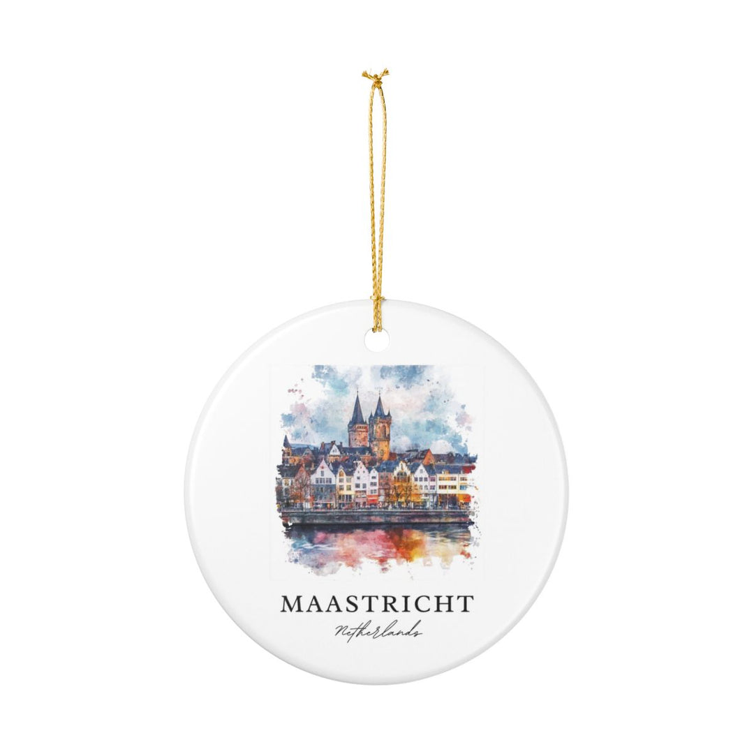 Maastricht Ornament: Unique Maastricht Souvenir, Maastricht Xmas Decor, and Authentic Maastricht Gift