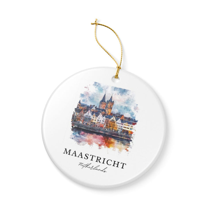 Maastricht Ornament: Unique Maastricht Souvenir, Maastricht Xmas Decor, and Authentic Maastricht Gift