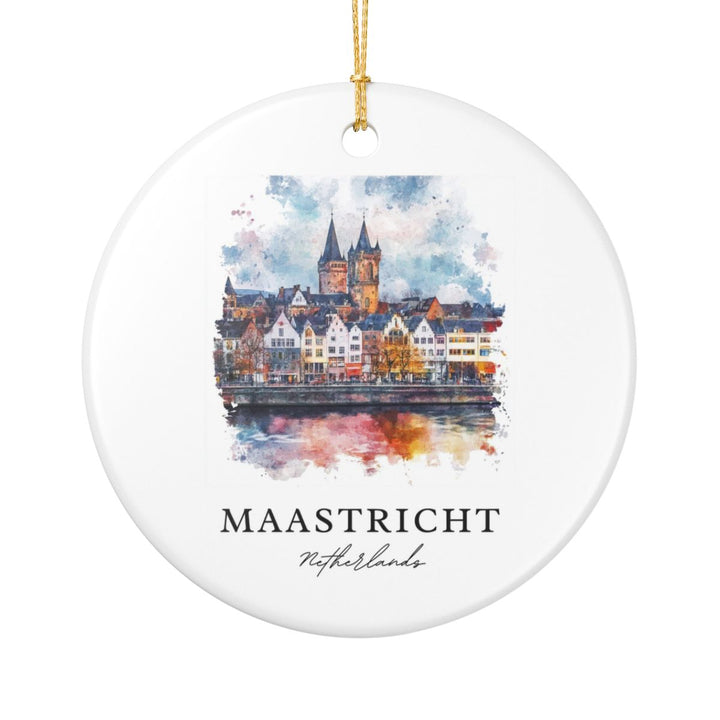 Maastricht Ornament: Unique Maastricht Souvenir, Maastricht Xmas Decor, and Authentic Maastricht Gift