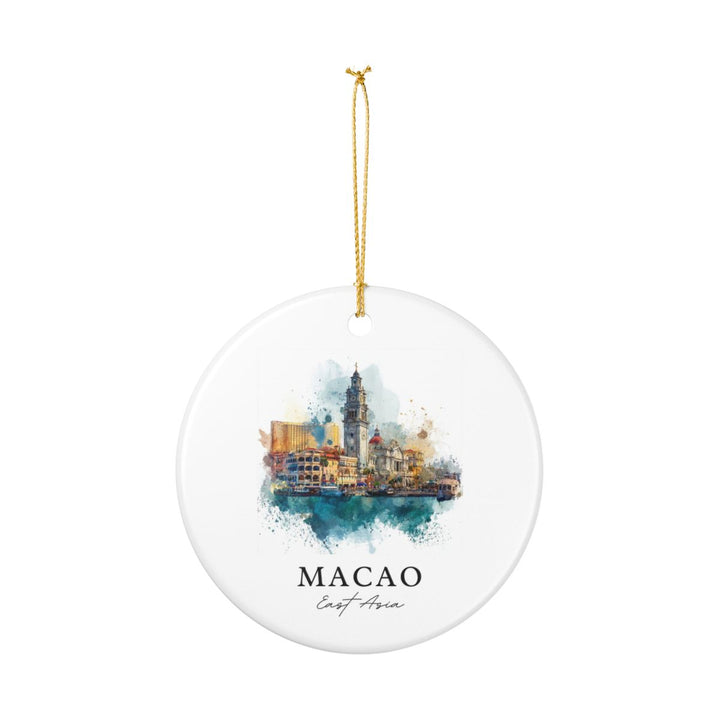 Macao China Ornament: Unique Macao Souvenir, Macao China Xmas Decor, and Authentic Macao Gift