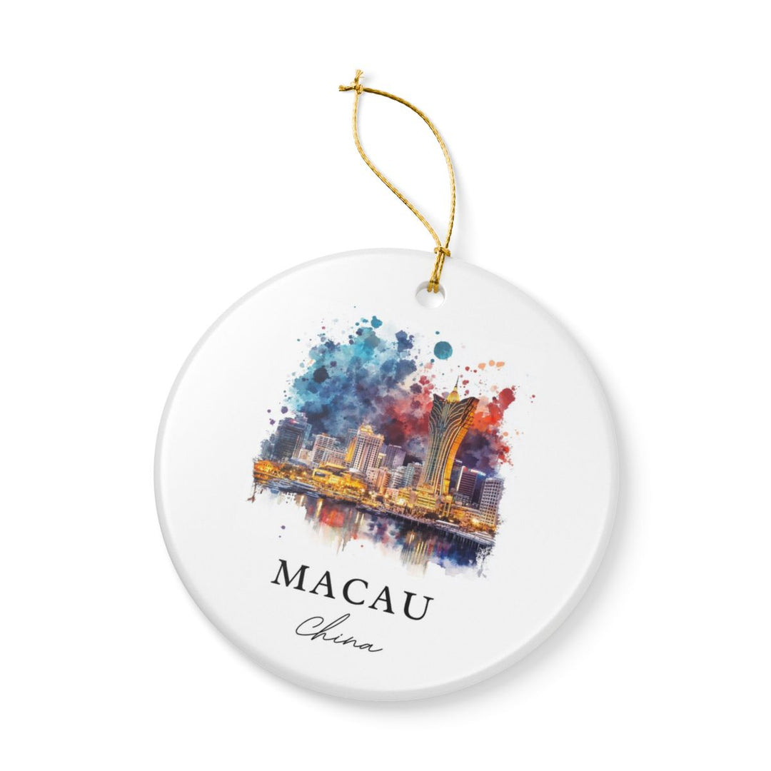 Macau Ornament: Unique Macau Souvenir, Macau Xmas Decor, and Authentic Macau Gift