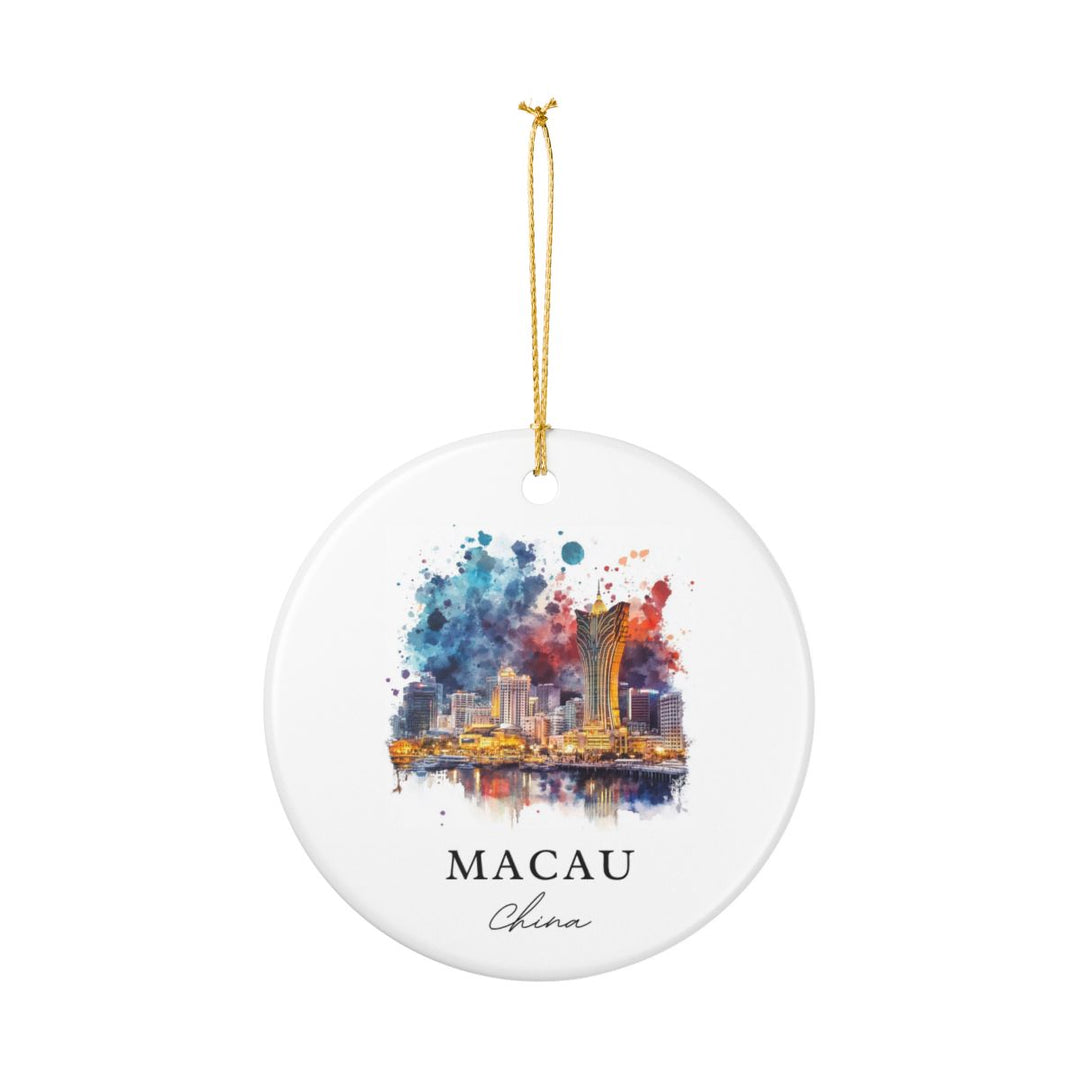 Macau Ornament: Unique Macau Souvenir, Macau Xmas Decor, and Authentic Macau Gift