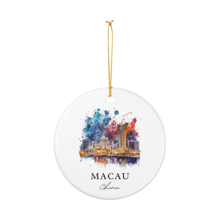 Macau Ornament: Unique Macau Souvenir, Macau Xmas Decor, and Authentic Macau Gift
