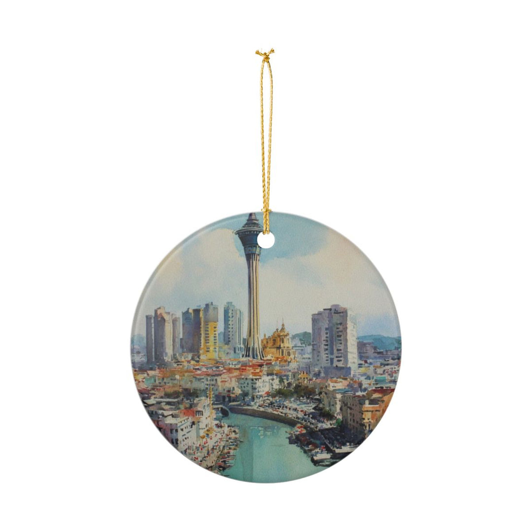 Macau Ornament: Unique Macau Souvenir, Macau Xmas Decor, and Authentic Macau Gift