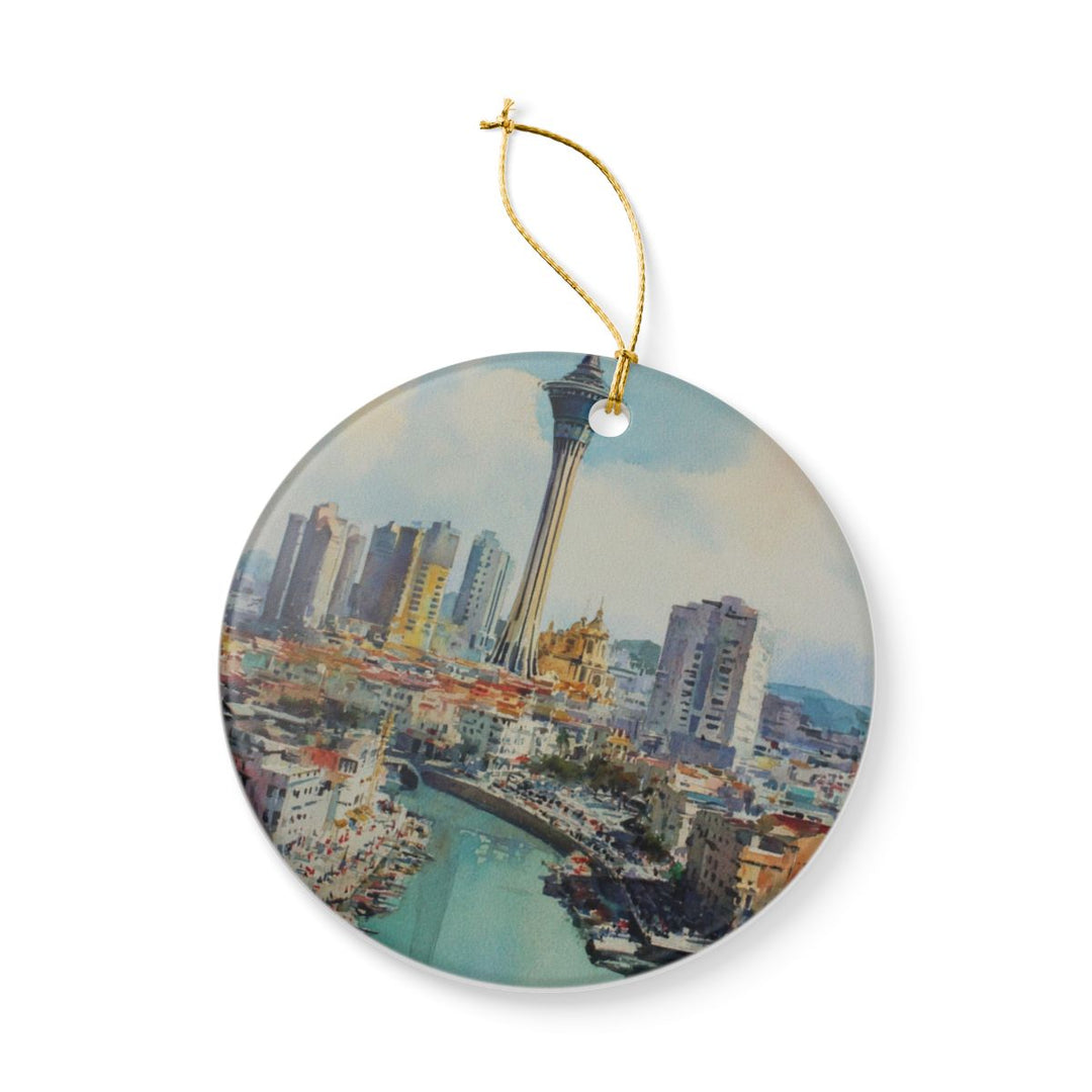 Macau Ornament: Unique Macau Souvenir, Macau Xmas Decor, and Authentic Macau Gift