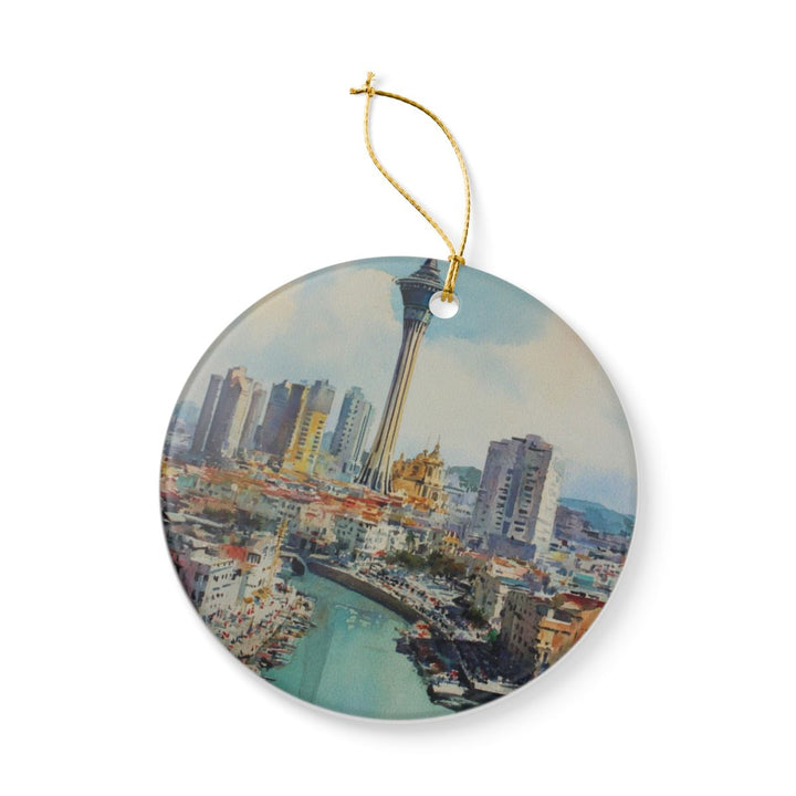 Macau Ornament: Unique Macau Souvenir, Macau Xmas Decor, and Authentic Macau Gift