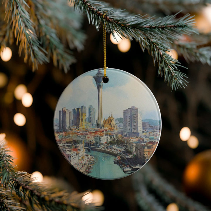 Macau Ornament: Unique Macau Souvenir, Macau Xmas Decor, and Authentic Macau Gift