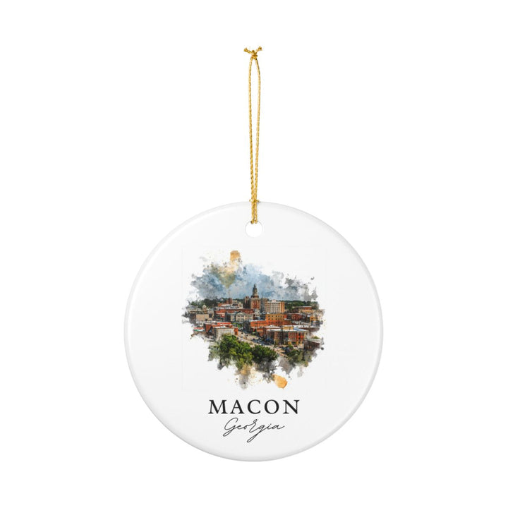 Macon Georgia Ornament | Christmas Travel Souvenir Gift