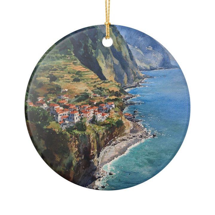 Madeira Portugal Ornament: Unique Madeira Portugal Souvenir, Madeira Portugal Xmas Decor, and Authentic Madeira Portugal Gift