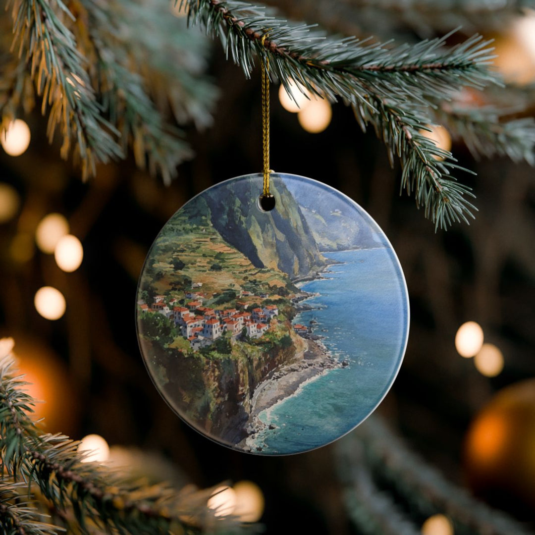 Madeira Portugal Ornament: Unique Madeira Portugal Souvenir, Madeira Portugal Xmas Decor, and Authentic Madeira Portugal Gift