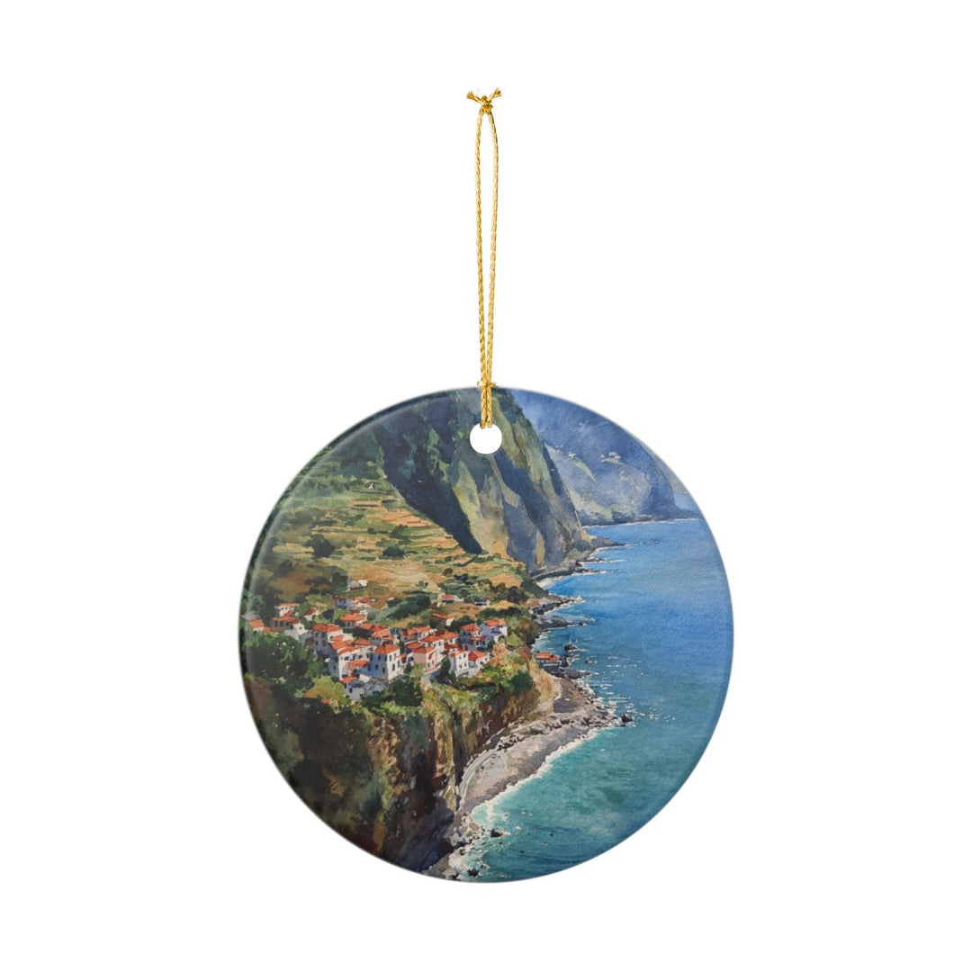 Madeira Portugal Ornament: Unique Madeira Portugal Souvenir, Madeira Portugal Xmas Decor, and Authentic Madeira Portugal Gift