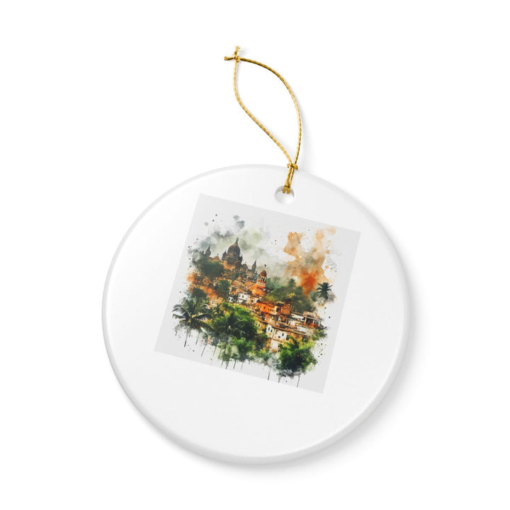 Maharashtra Ornament: Unique Maharashtra Souvenir, Maharashtra Xmas Decor, and Authentic Maharashtra Gift