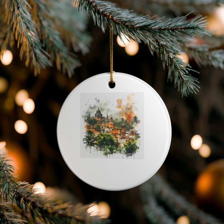 Maharashtra Ornament: Unique Maharashtra Souvenir, Maharashtra Xmas Decor, and Authentic Maharashtra Gift