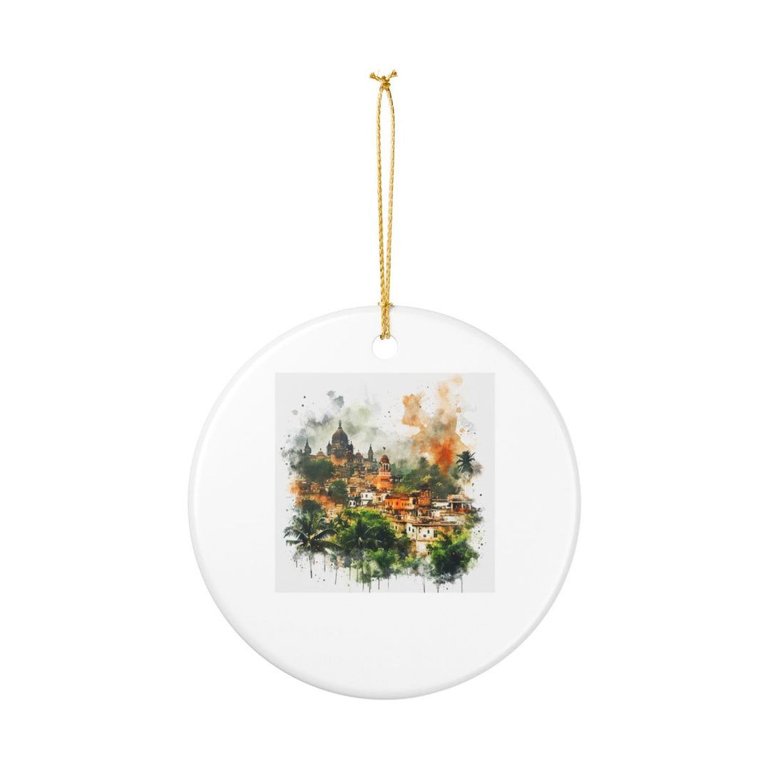 Maharashtra Ornament: Unique Maharashtra Souvenir, Maharashtra Xmas Decor, and Authentic Maharashtra Gift
