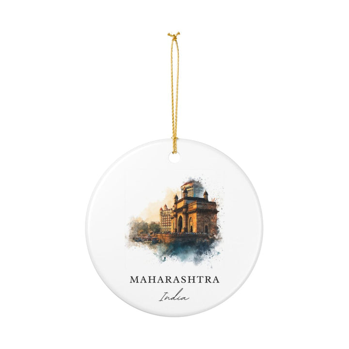 Maharashtra State OR City India Ornament: Unique Maharashtra State OR City Souvenir, Maharashtra State OR City India Xmas Decor