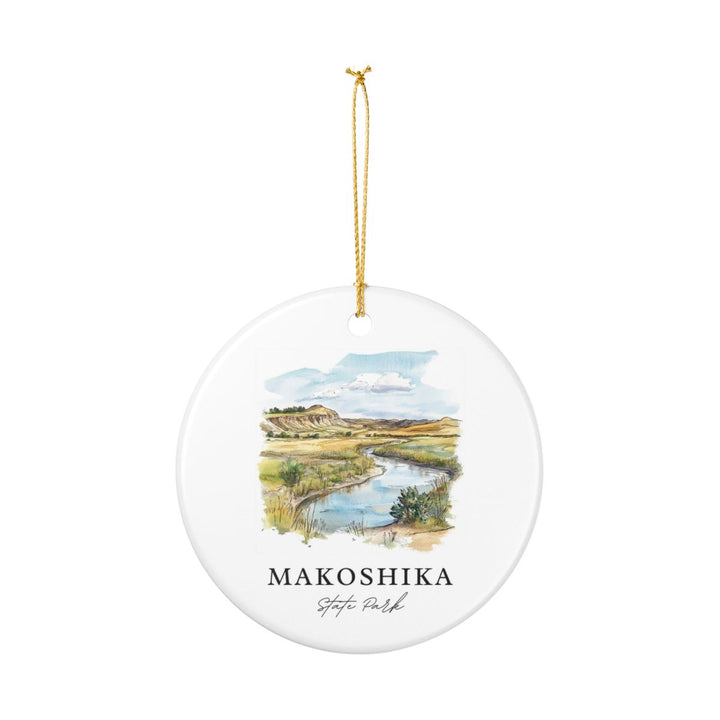 Makoshika State Park USA Ornament: Unique Makoshika State Park Souvenir, Makoshika State Park USA Xmas Decor, and Authentic Makoshika State Park Gift