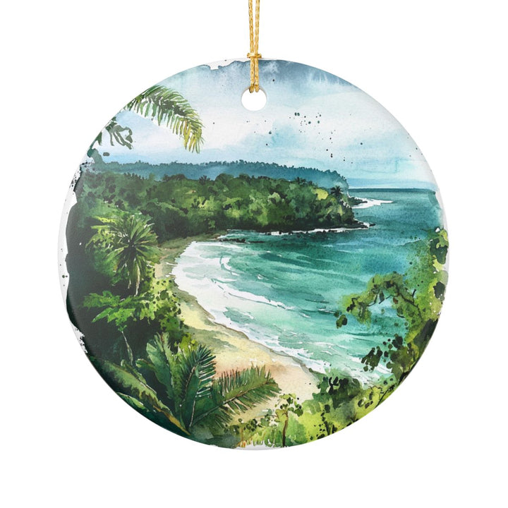 Mal Pais Costa Rica Ornament: Unique Mal Pais Costa Rica Souvenir, Mal Pais Costa Rica Xmas Decor, and Authentic Mal Pais Costa Rica Gift