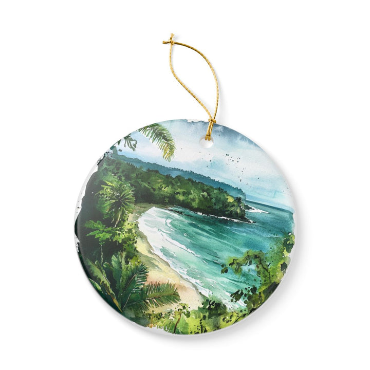 Mal Pais Costa Rica Ornament: Unique Mal Pais Costa Rica Souvenir, Mal Pais Costa Rica Xmas Decor, and Authentic Mal Pais Costa Rica Gift