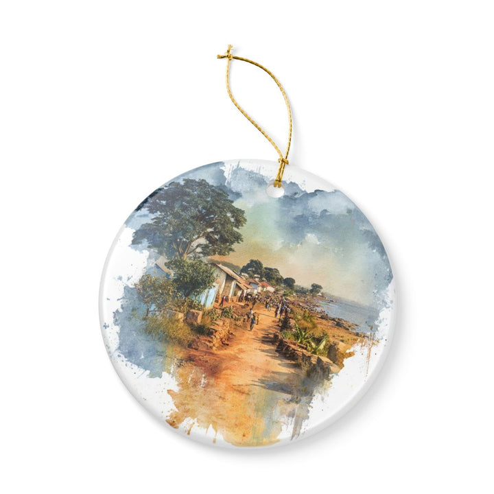 Malawi East Africa Ornament: Unique Malawi East Africa Souvenir, Malawi East Africa Xmas Decor, and Authentic Malawi East Africa Gift