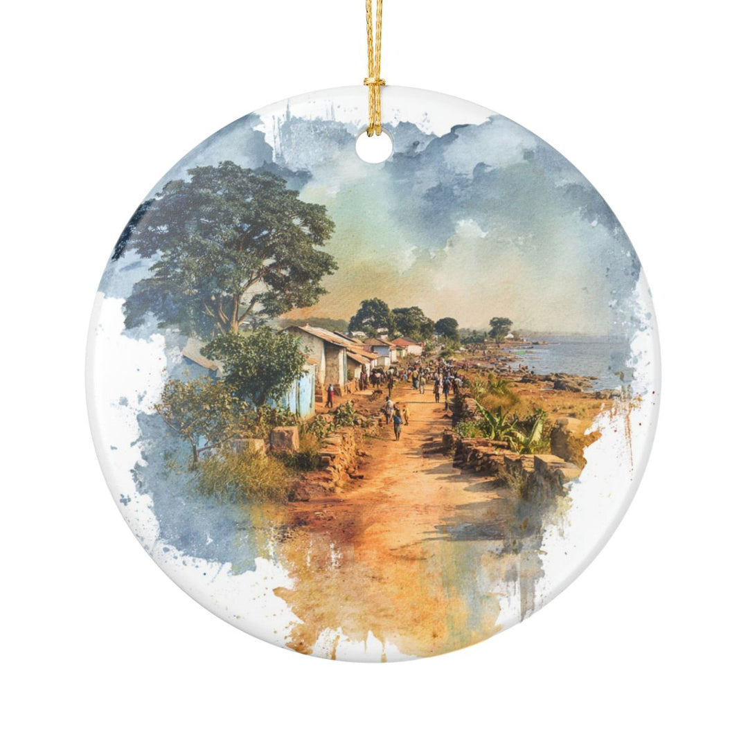 Malawi East Africa Ornament: Unique Malawi East Africa Souvenir, Malawi East Africa Xmas Decor, and Authentic Malawi East Africa Gift