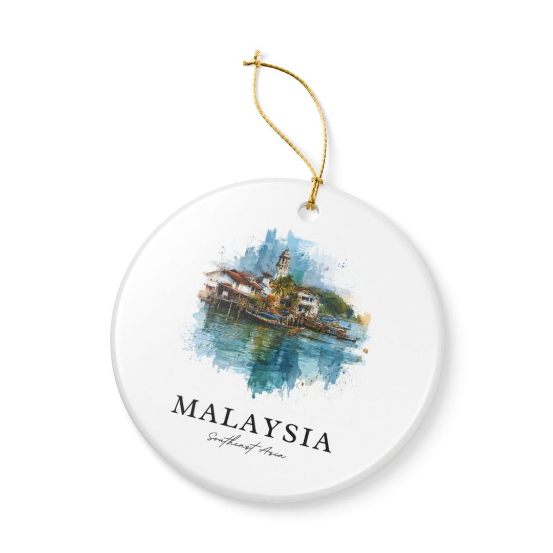 Malaysia Ornament: Unique Malaysia Souvenir, Malaysia Xmas Decor, and Authentic Malaysia Gift