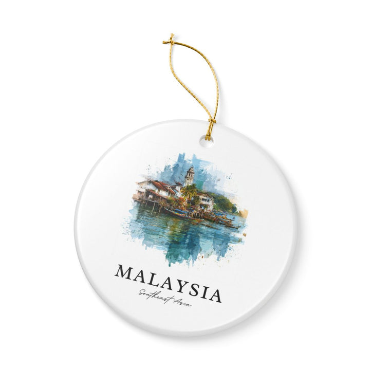 Malaysia Ornament: Unique Malaysia Souvenir, Malaysia Xmas Decor, and Authentic Malaysia Gift