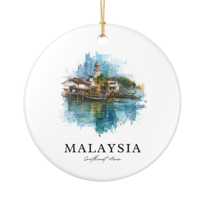 Malaysia Ornament: Unique Malaysia Souvenir, Malaysia Xmas Decor, and Authentic Malaysia Gift