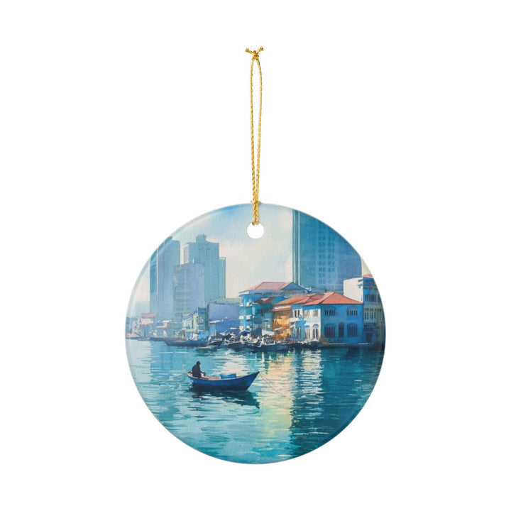 Malé Maldives Ornament: Unique Malé Maldives Souvenir, Malé Maldives Xmas Decor, and Authentic Malé Maldives Gift