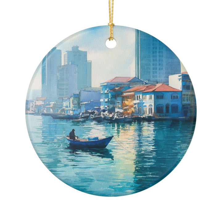 Malé Maldives Ornament: Unique Malé Maldives Souvenir, Malé Maldives Xmas Decor, and Authentic Malé Maldives Gift
