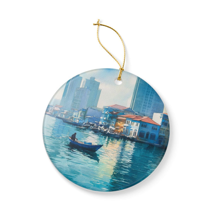 Malé Maldives Ornament: Unique Malé Maldives Souvenir, Malé Maldives Xmas Decor, and Authentic Malé Maldives Gift