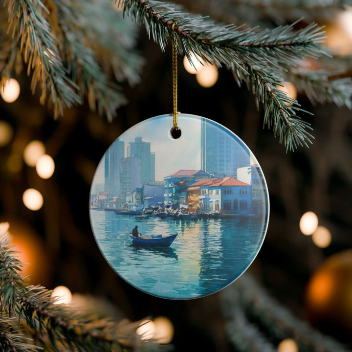 Malé Maldives Ornament: Unique Malé Maldives Souvenir, Malé Maldives Xmas Decor, and Authentic Malé Maldives Gift