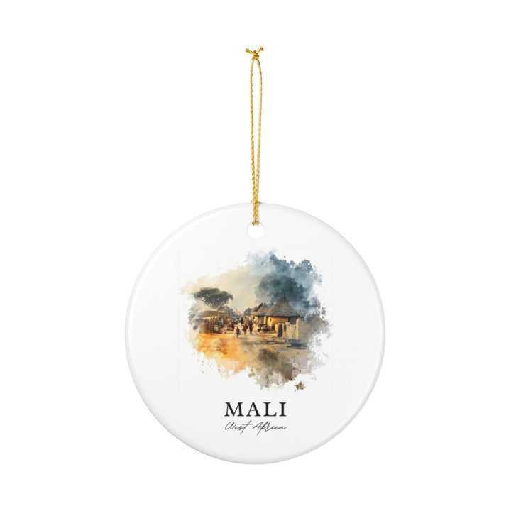 Mali Africa Ornament: Unique Mali Africa Souvenir, Mali Africa Xmas Decor, and Authentic Mali Africa Gift