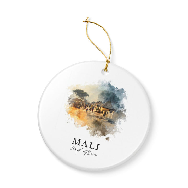 Mali Africa Ornament: Unique Mali Africa Souvenir, Mali Africa Xmas Decor, and Authentic Mali Africa Gift