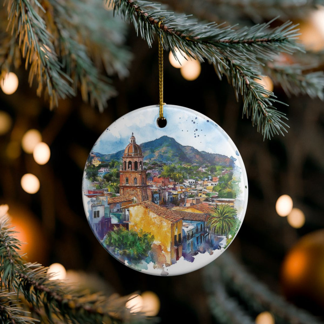 Malinalco Mexico Ornament: Unique Malinalco Souvenir, Malinalco Mexico Xmas Decor, and Authentic Malinalco Gift