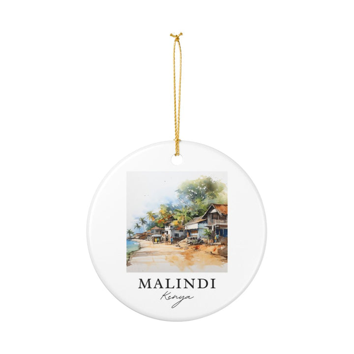 Malindi Kenya Ornament: Unique Malindi Kenya Souvenir, Malindi Kenya Xmas Decor, and Authentic Malindi Kenya Gift