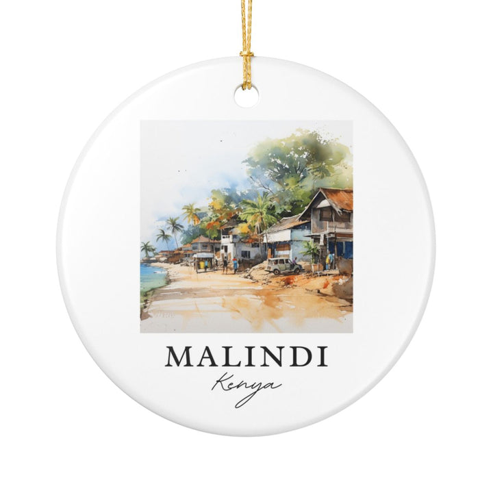 Malindi Kenya Ornament: Unique Malindi Kenya Souvenir, Malindi Kenya Xmas Decor, and Authentic Malindi Kenya Gift