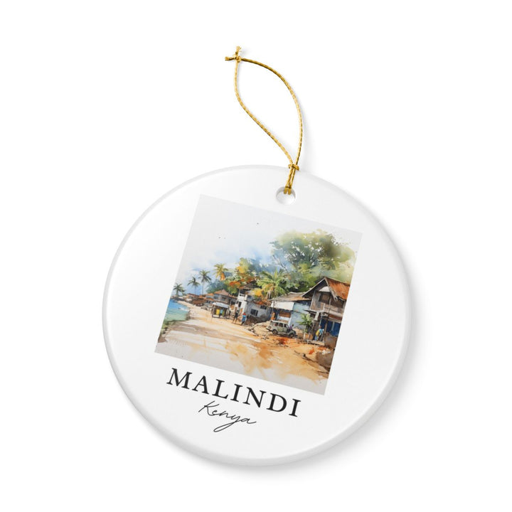 Malindi Kenya Ornament: Unique Malindi Kenya Souvenir, Malindi Kenya Xmas Decor, and Authentic Malindi Kenya Gift